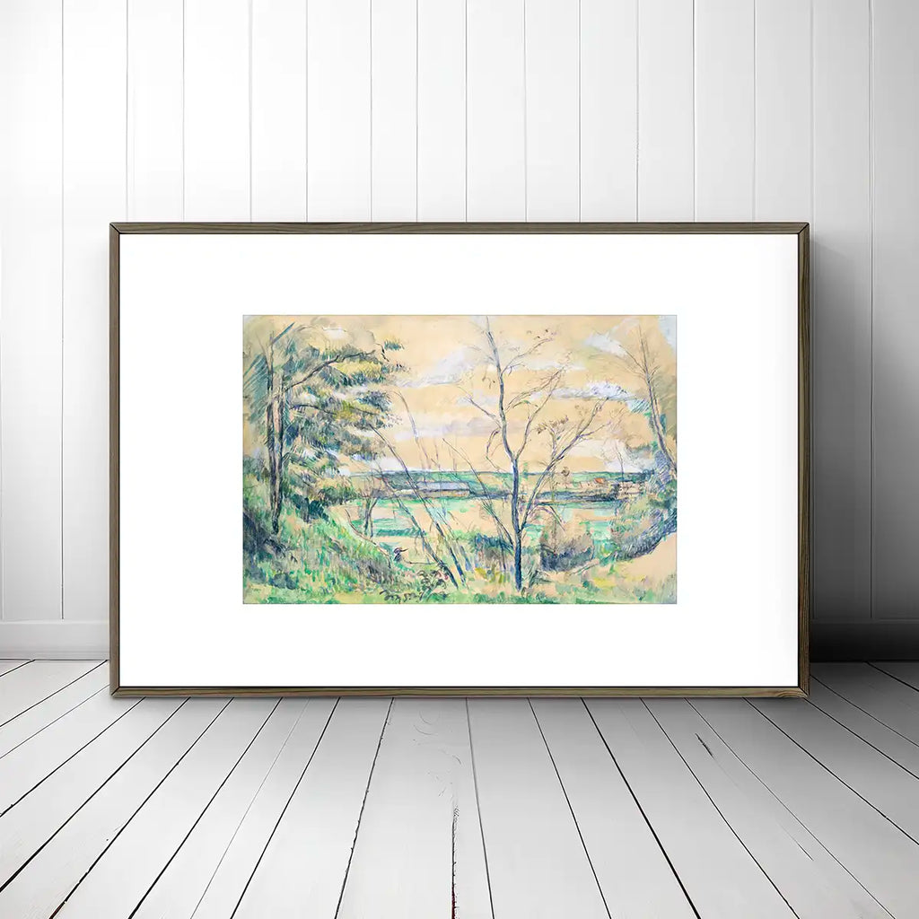 In the Oise Valley printable by Paul Cézanne - Printable.app