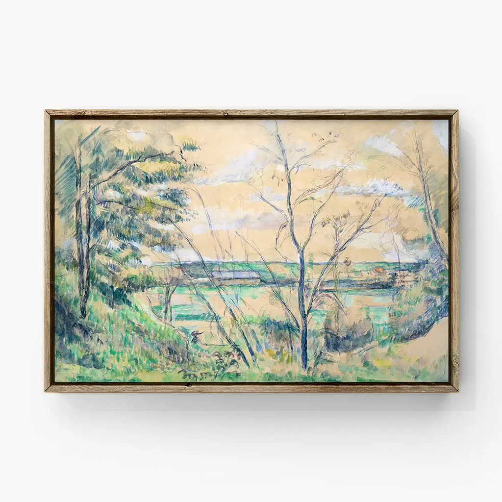 In the Oise Valley printable by Paul Cézanne - Printable.app