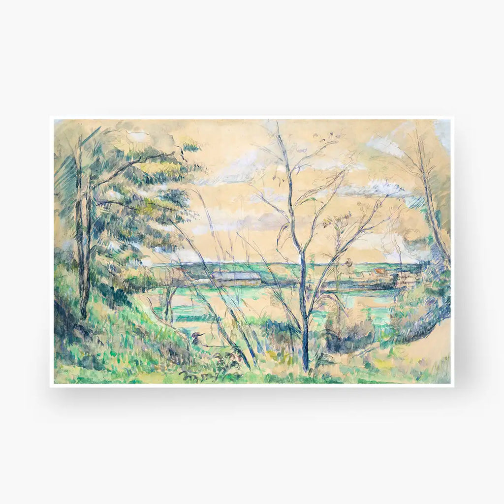 In the Oise Valley printable by Paul Cézanne - Printable.app