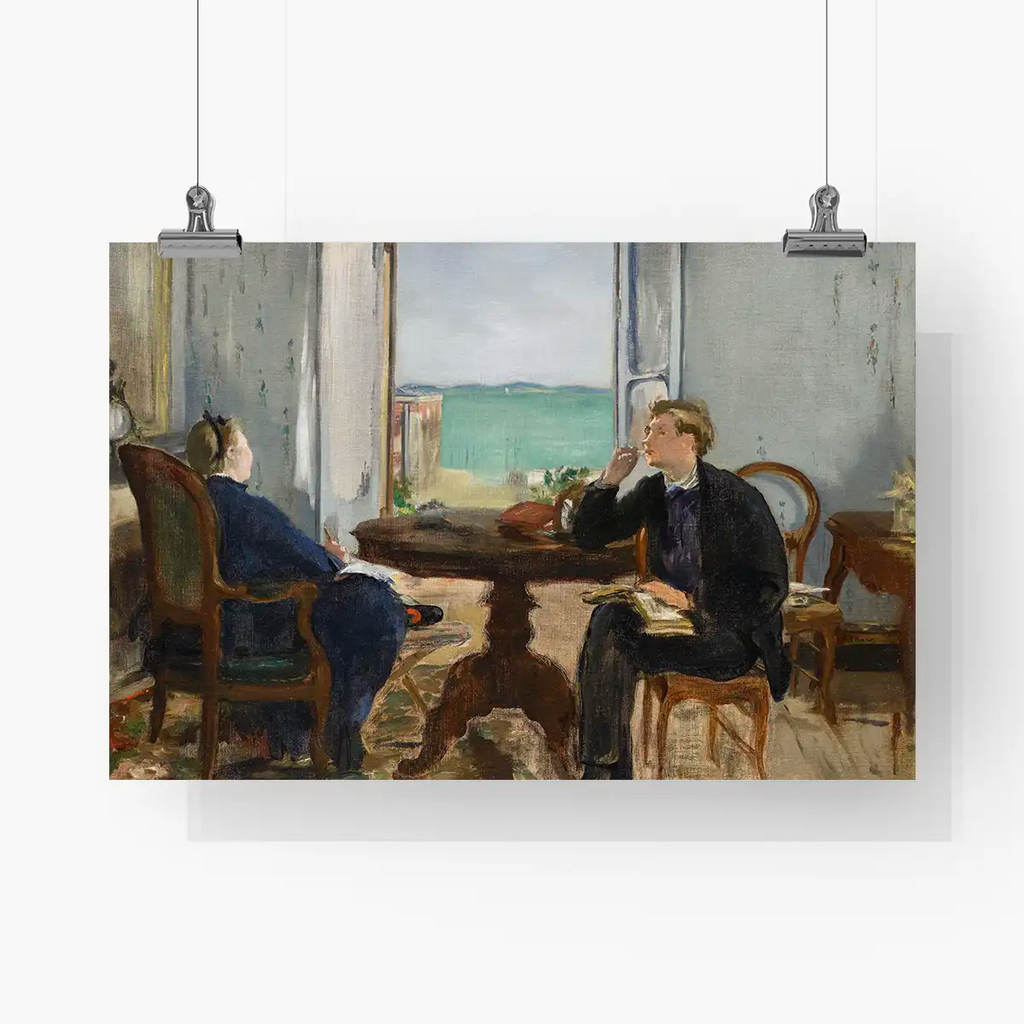 Interior at Arachon printable by Edouard Manet - Printable.app