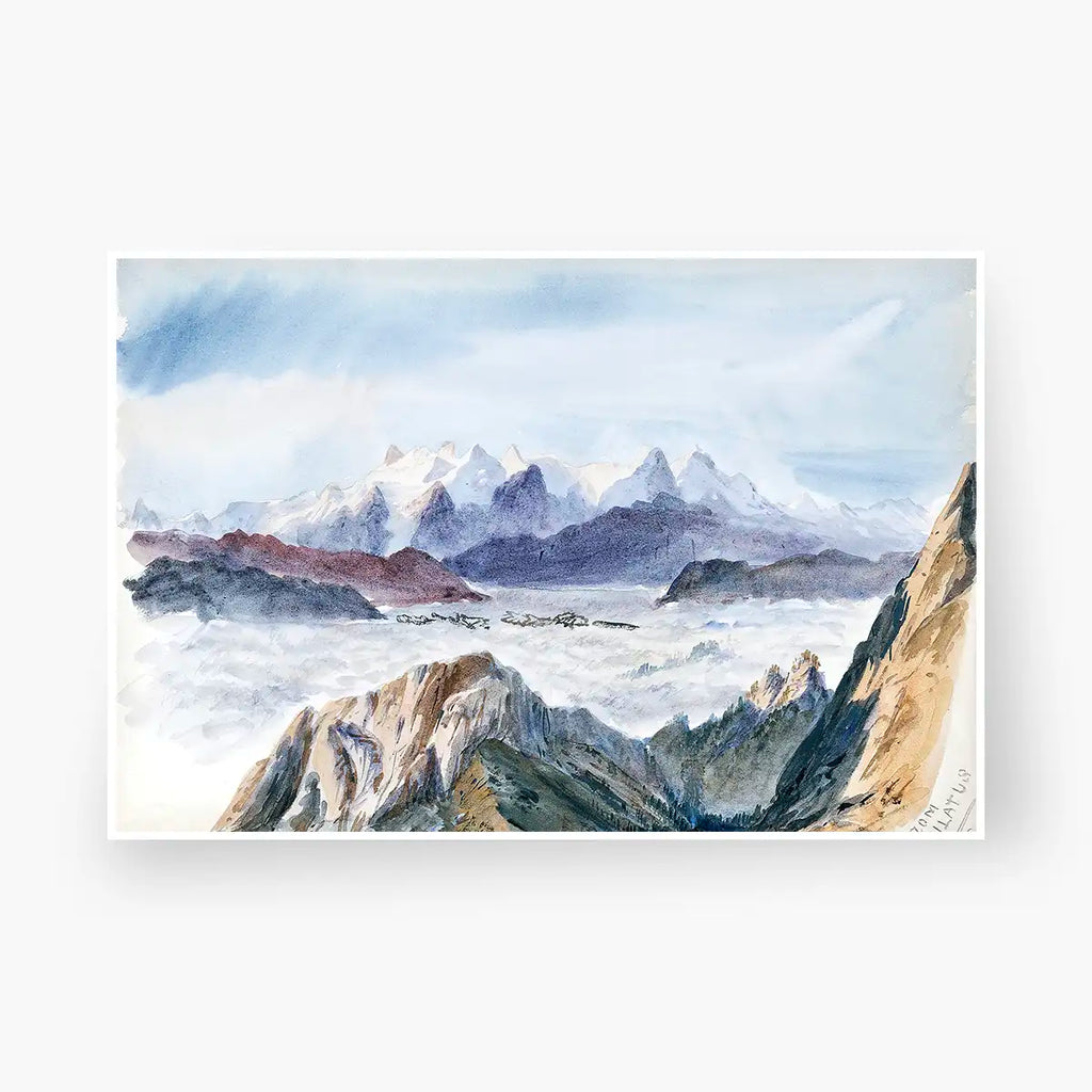 Iselle from Mount Pilatus printable by John Singer Sargent - Printable.app