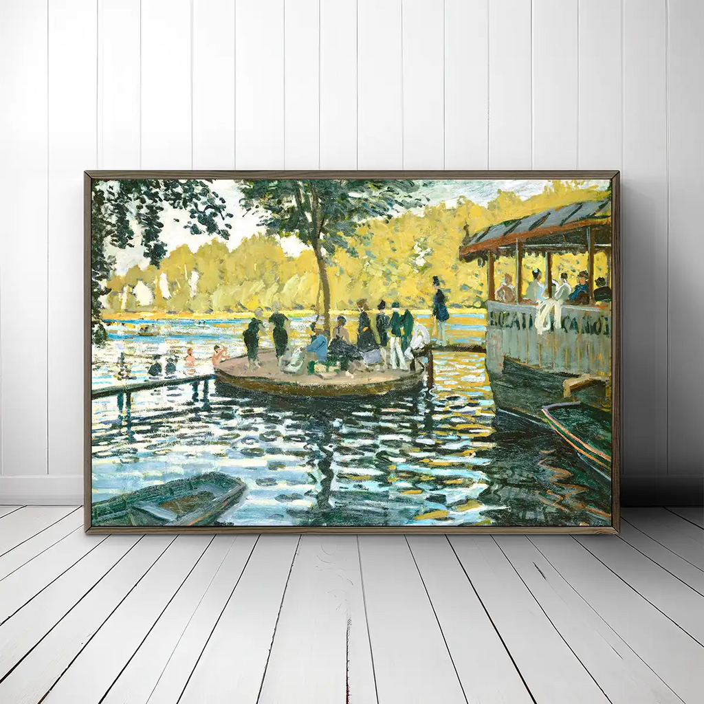 La Grenouillère printable by Claude Monet - Printable.app