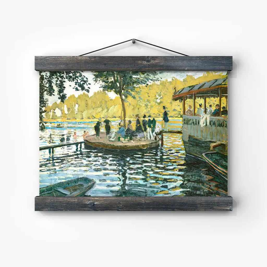 La Grenouillère printable by Claude Monet - Printable.app