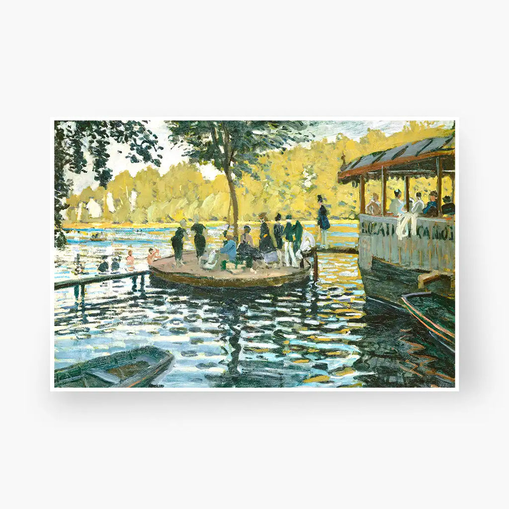 La Grenouillère printable by Claude Monet - Printable.app