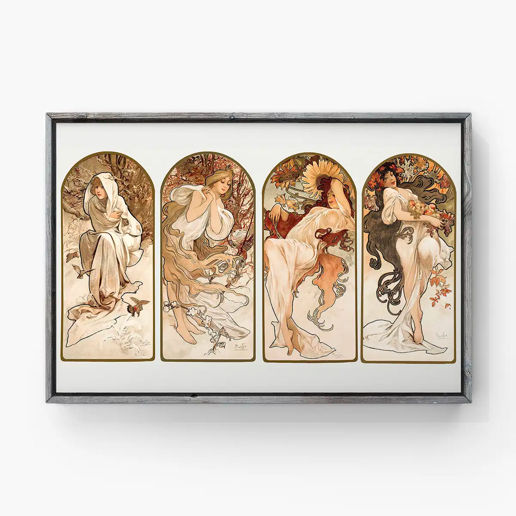 La Samaritaine, painting printable by Alphonse Maria Mucha - Printable.app