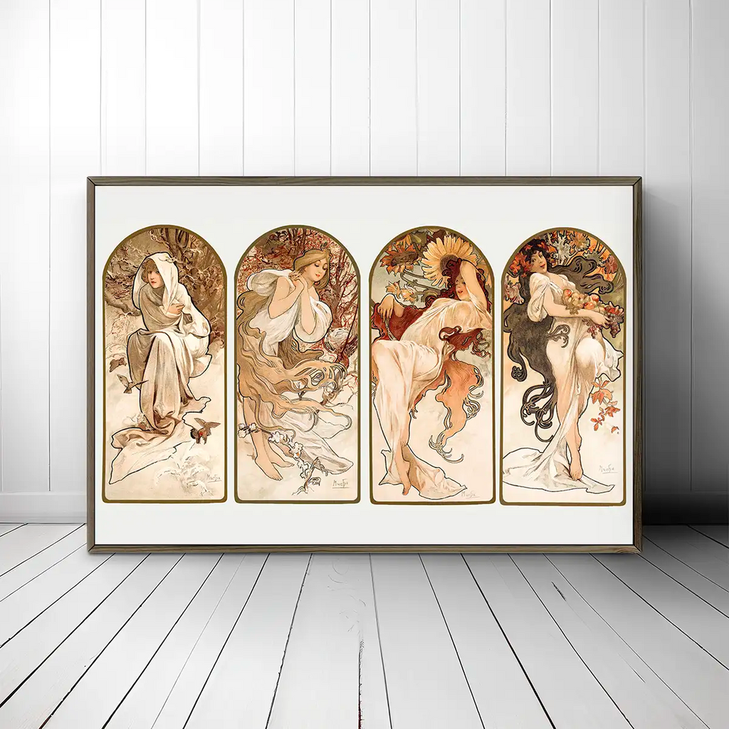 La Samaritaine, painting printable by Alphonse Maria Mucha - Printable.app