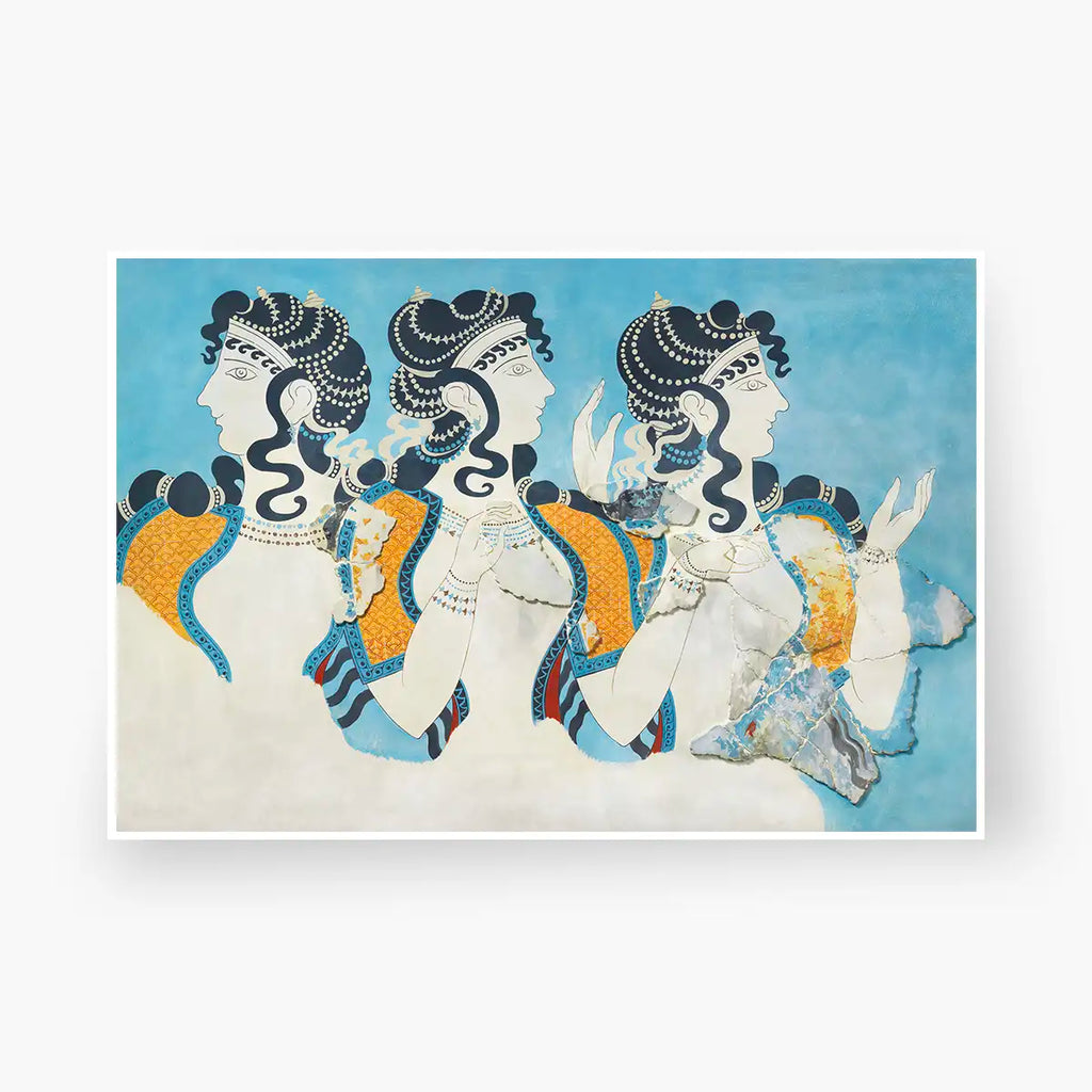 Ladies in Blue printable by Emile Gilliéron - Printable.app