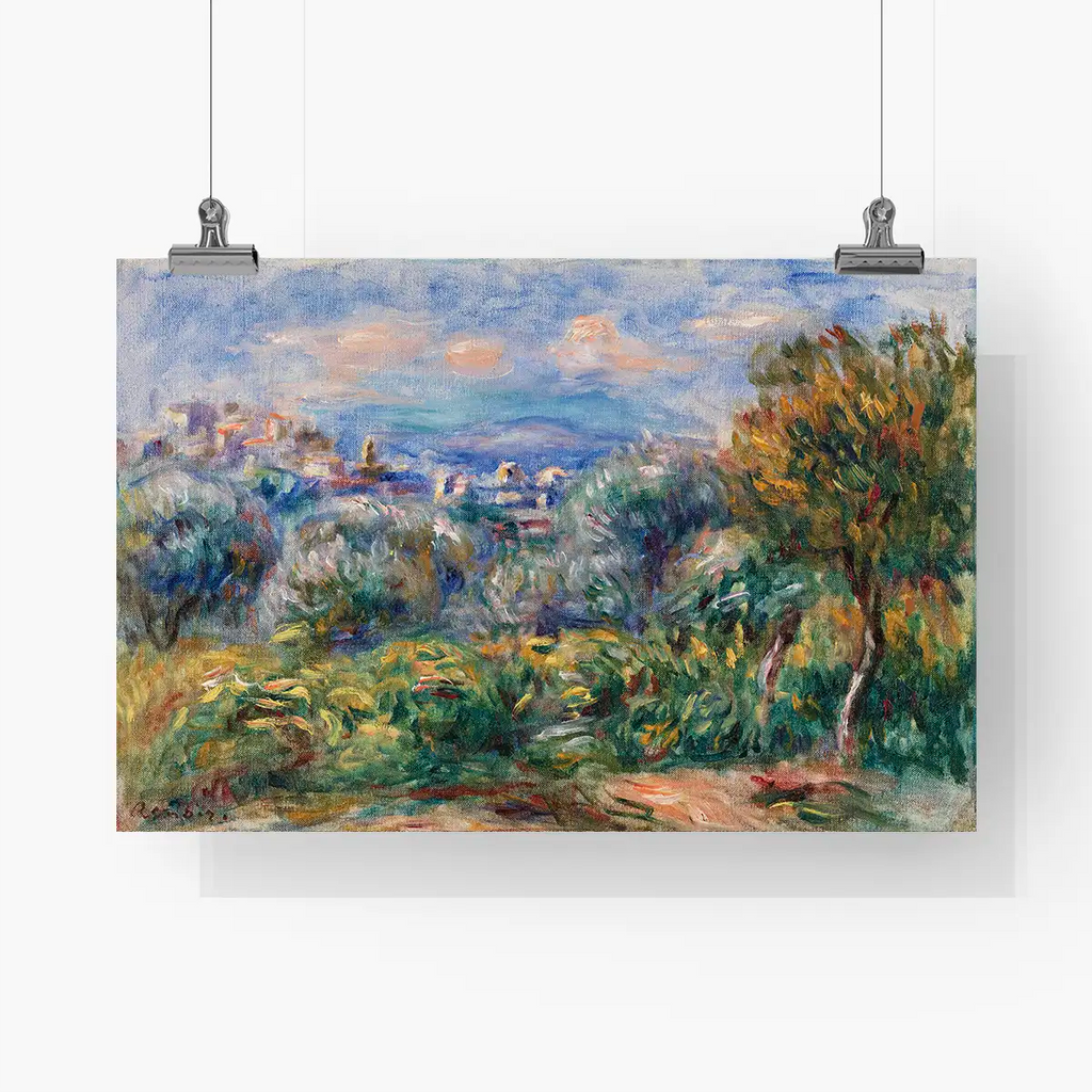 Landscape (Paysage) 1 printable by Pierre-Auguste Renoir - Printable.app