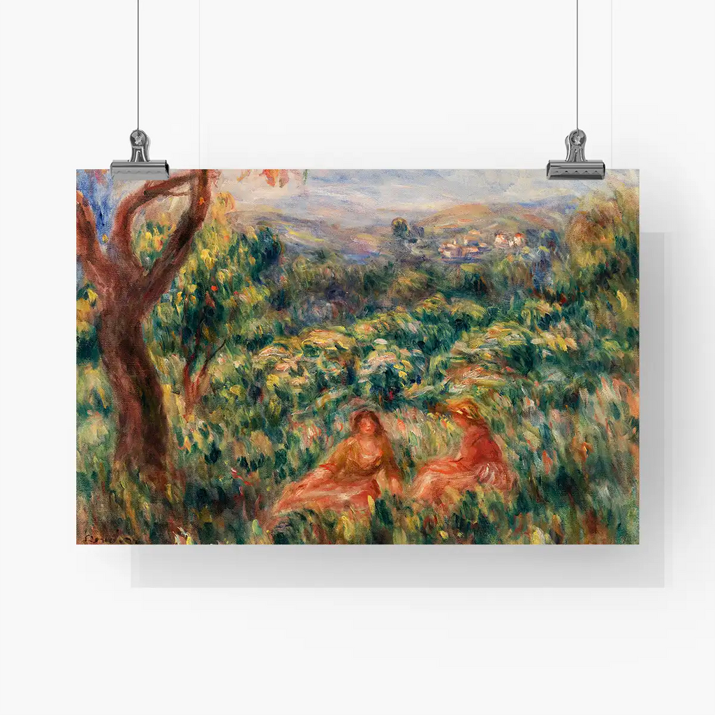 Landscape (Paysage) 4 printable by Pierre-Auguste Renoir - Printable.app