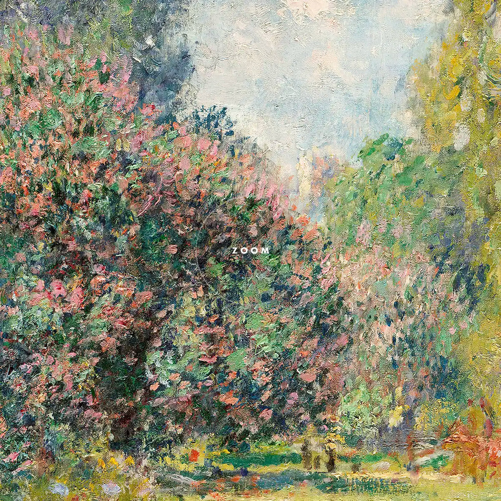 Landscape: The Parc Monceau printable by Claude Monet - Printable.app