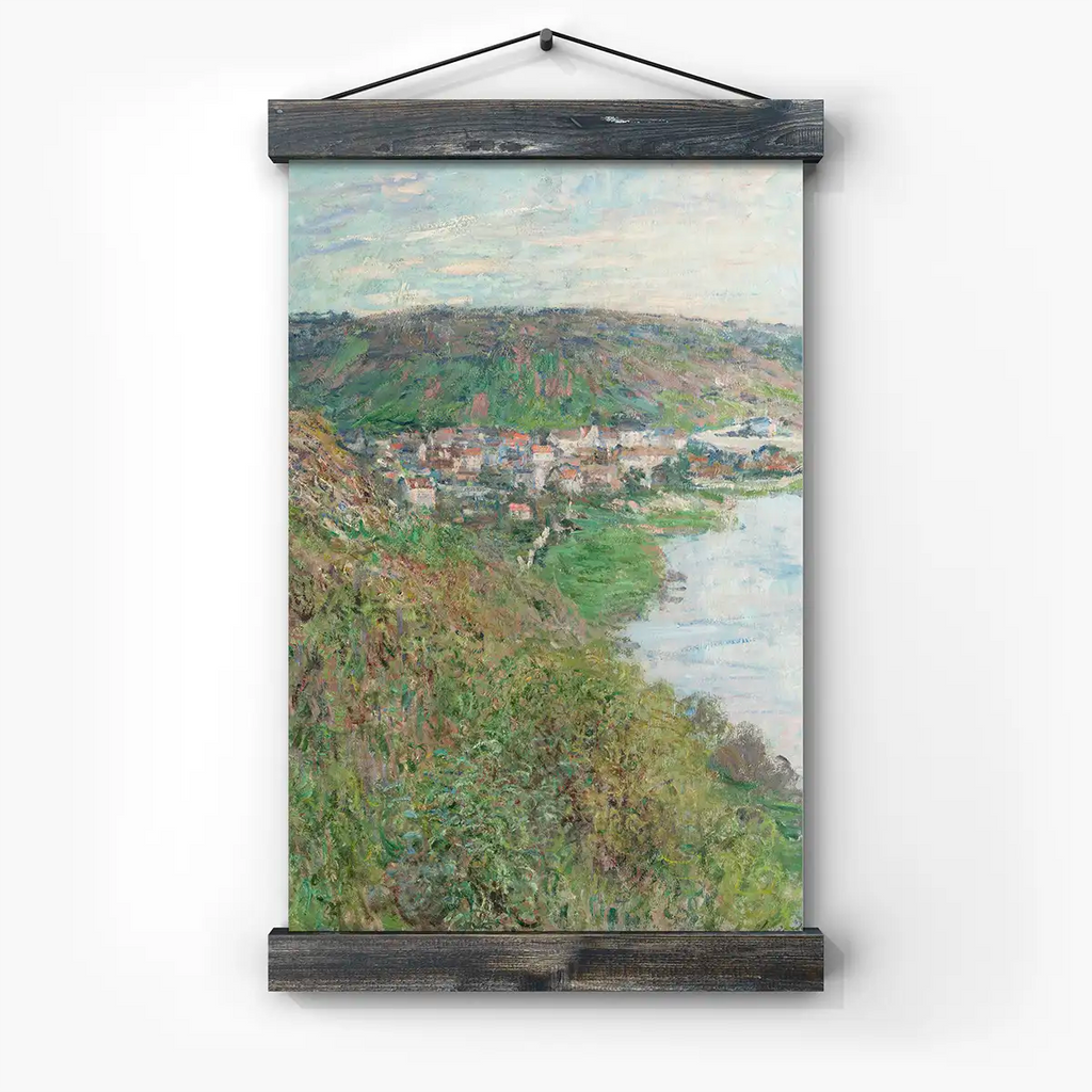 Landscape View of Vétheuil printable by Claude Monet - Printable.app