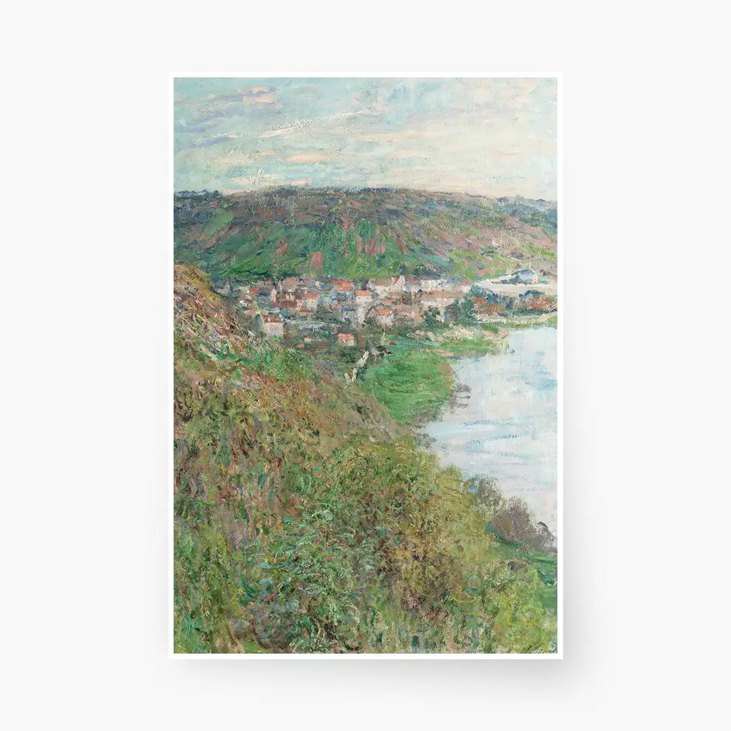 Landscape View of Vétheuil printable by Claude Monet - Printable.app