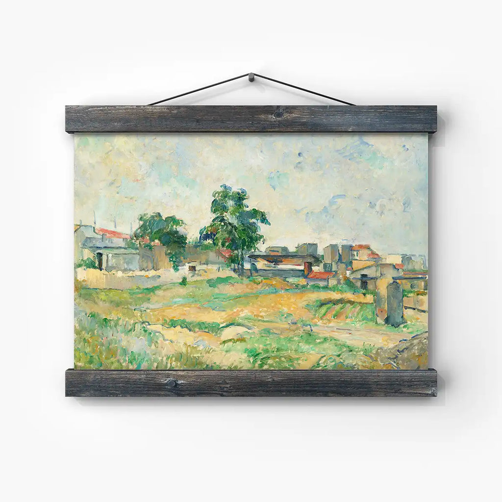 Landscape near Paris printable by Paul Cézanne - Printable.app