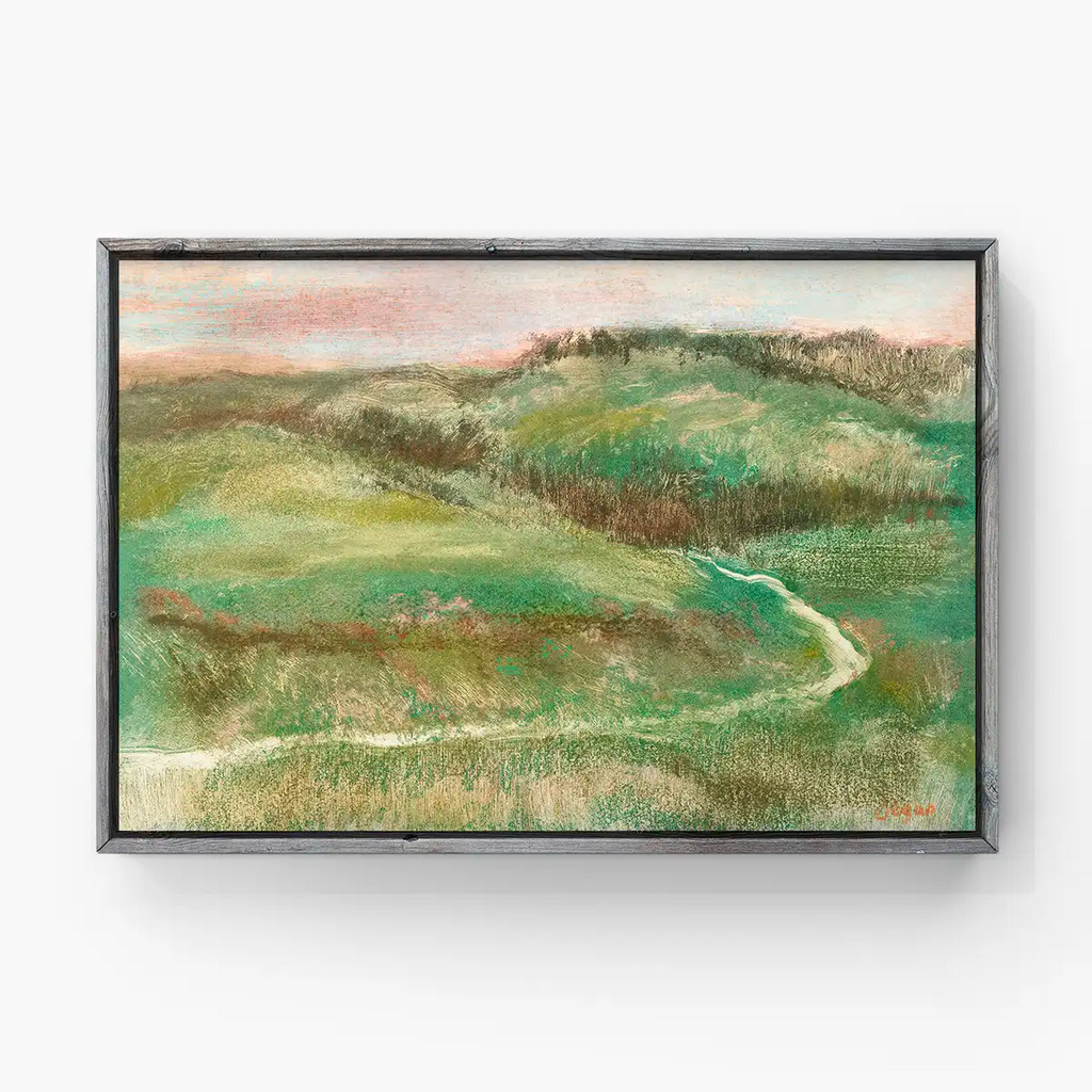 Landscape printable by Edgar Degas - Printable.app