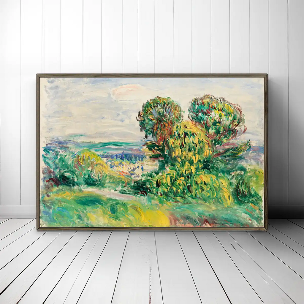 Landscape printable by Pierre-Auguste Renoir - Printable.app