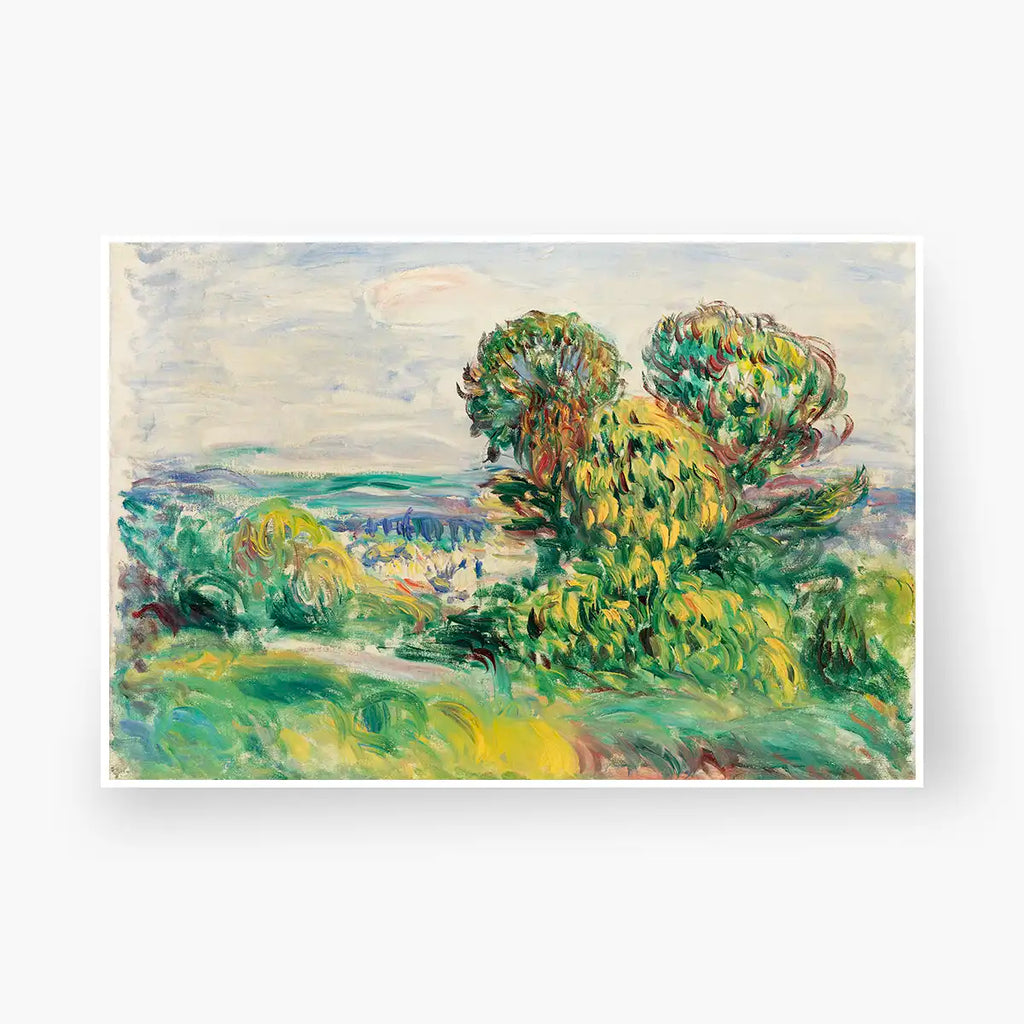 Landscape printable by Pierre-Auguste Renoir - Printable.app