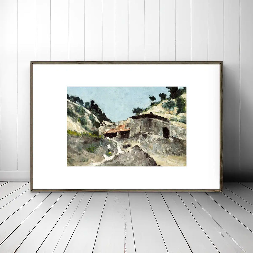 Landscape with Water Mill printable by Paul Cézanne - Printable.app