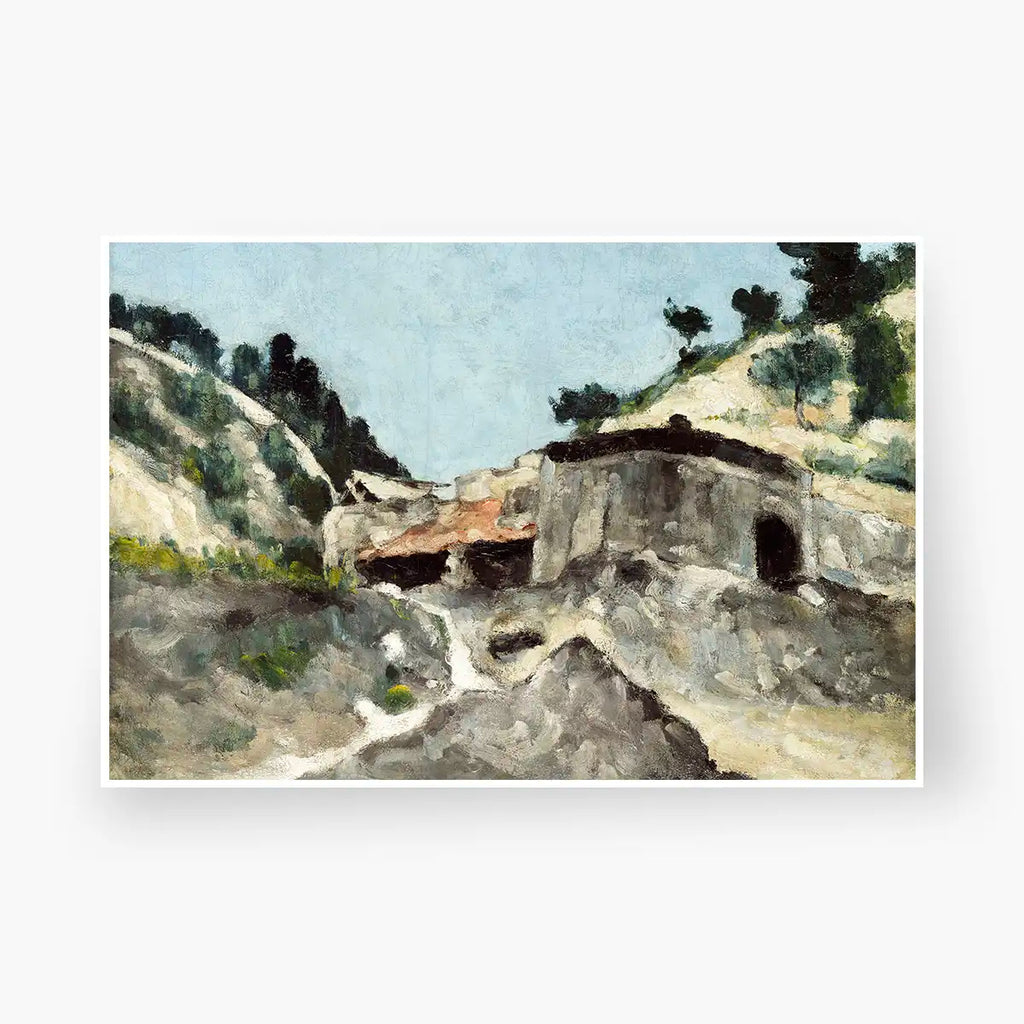 Landscape with Water Mill printable by Paul Cézanne - Printable.app