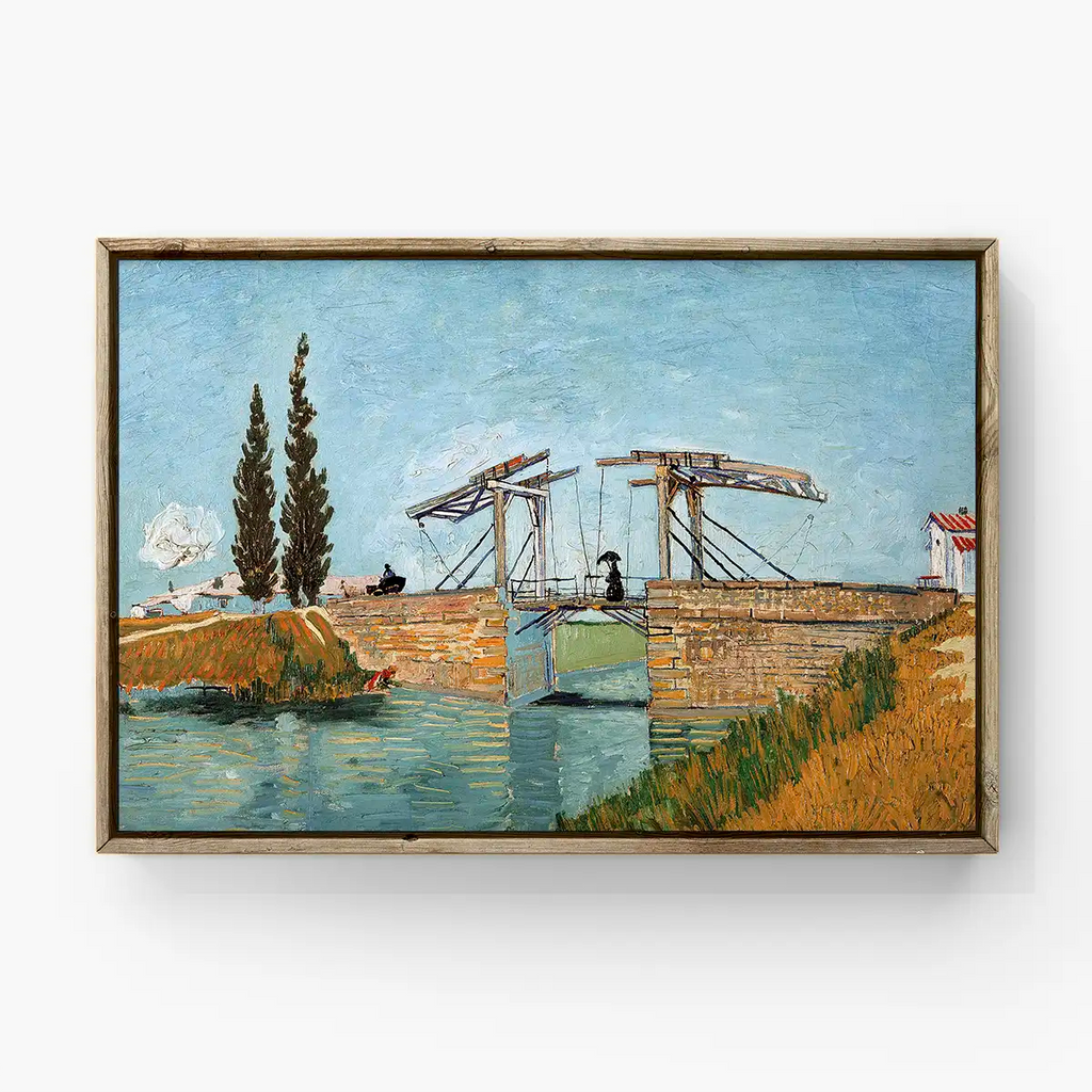 Langlois Bridge at Arles printable by Vincent van Gogh - Printable.app
