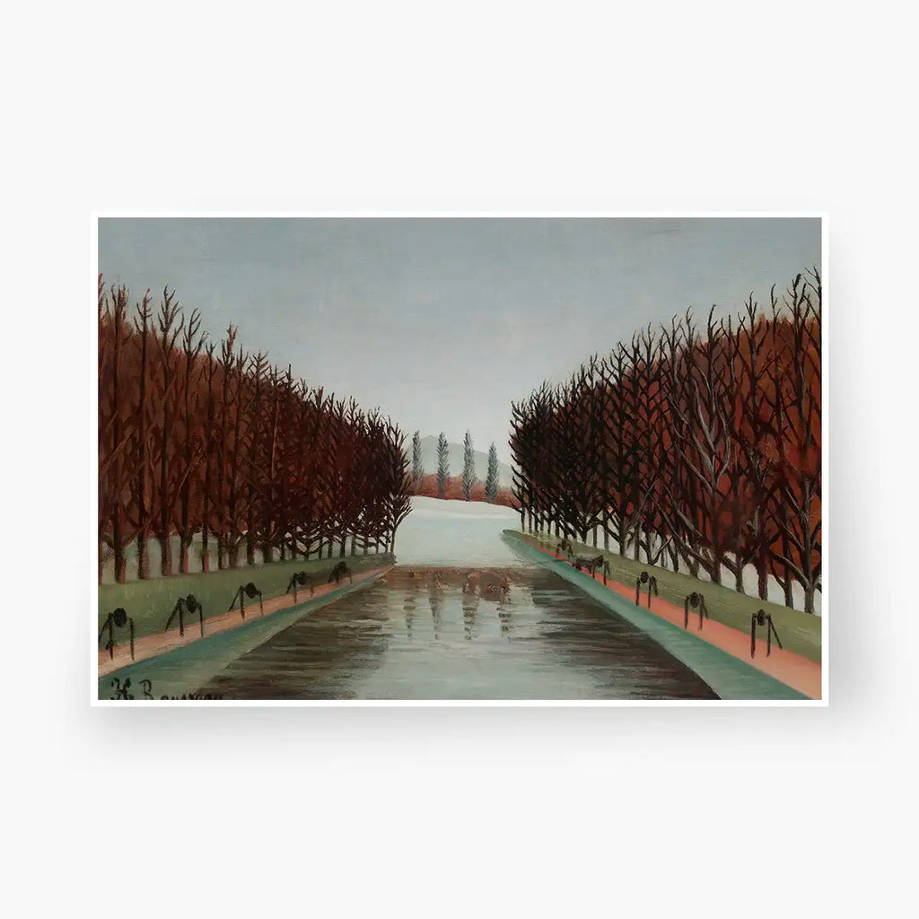 Le canal printable by Henri Rousseau - Printable.app