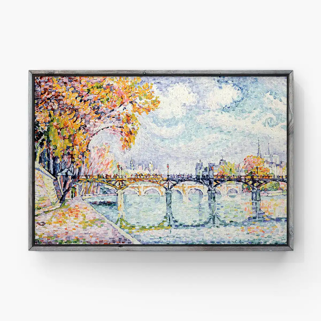 Le pont des Arts printable by Paul Signac - Printable.app