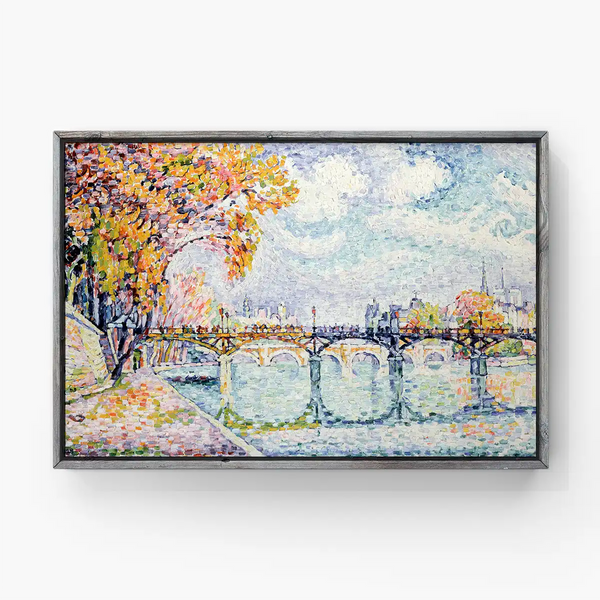 PAUL SIGNAC、Le Pont aux Andelys Paintings of Paul Signac 2: Les Andelys – The Eclectic Light