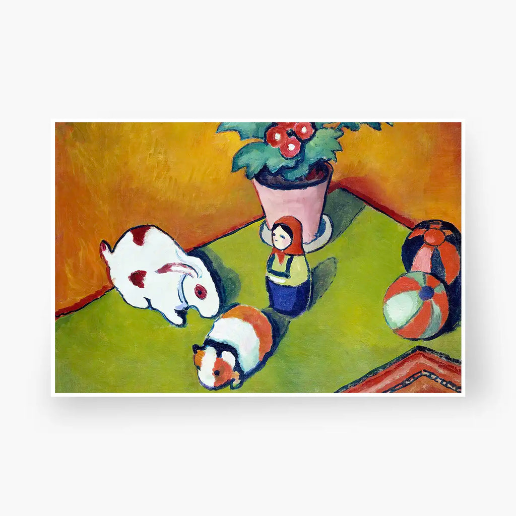 Little Walter's Toys printable by August Macke - Printable.app