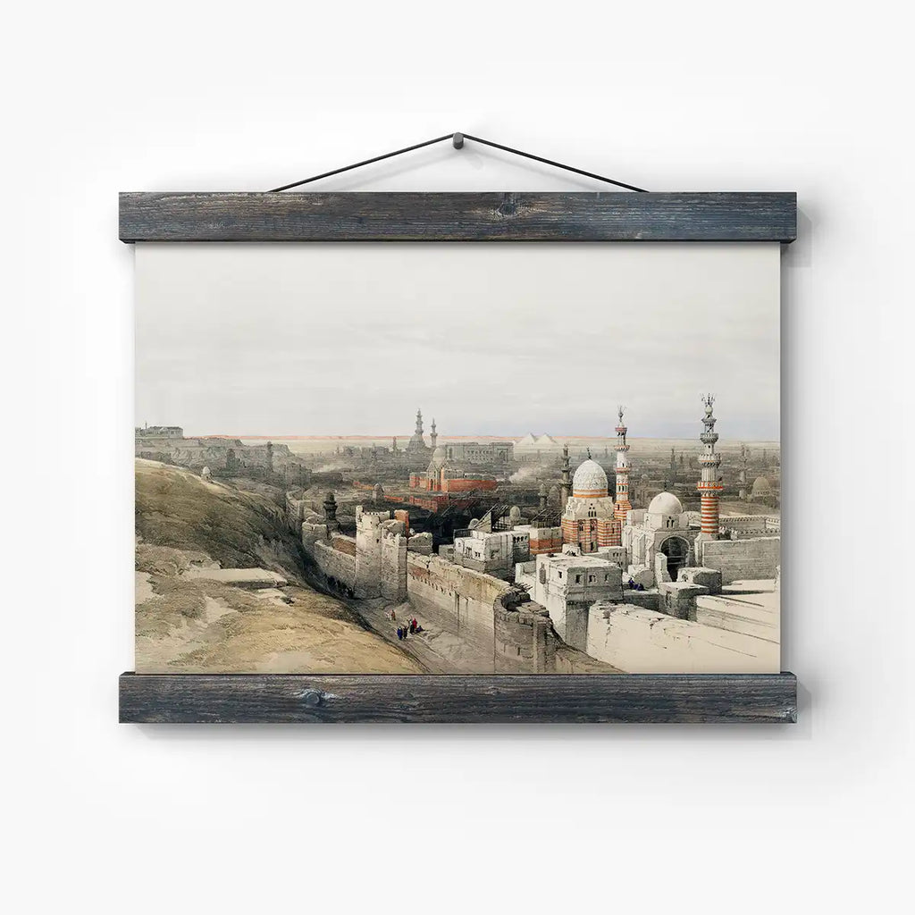 Looking west in Cairo printable by David Roberts - Printable.app