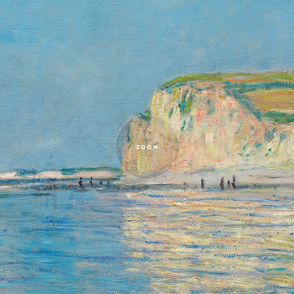 Low Tide at Pourville printable by Claude Monet - Printable.app