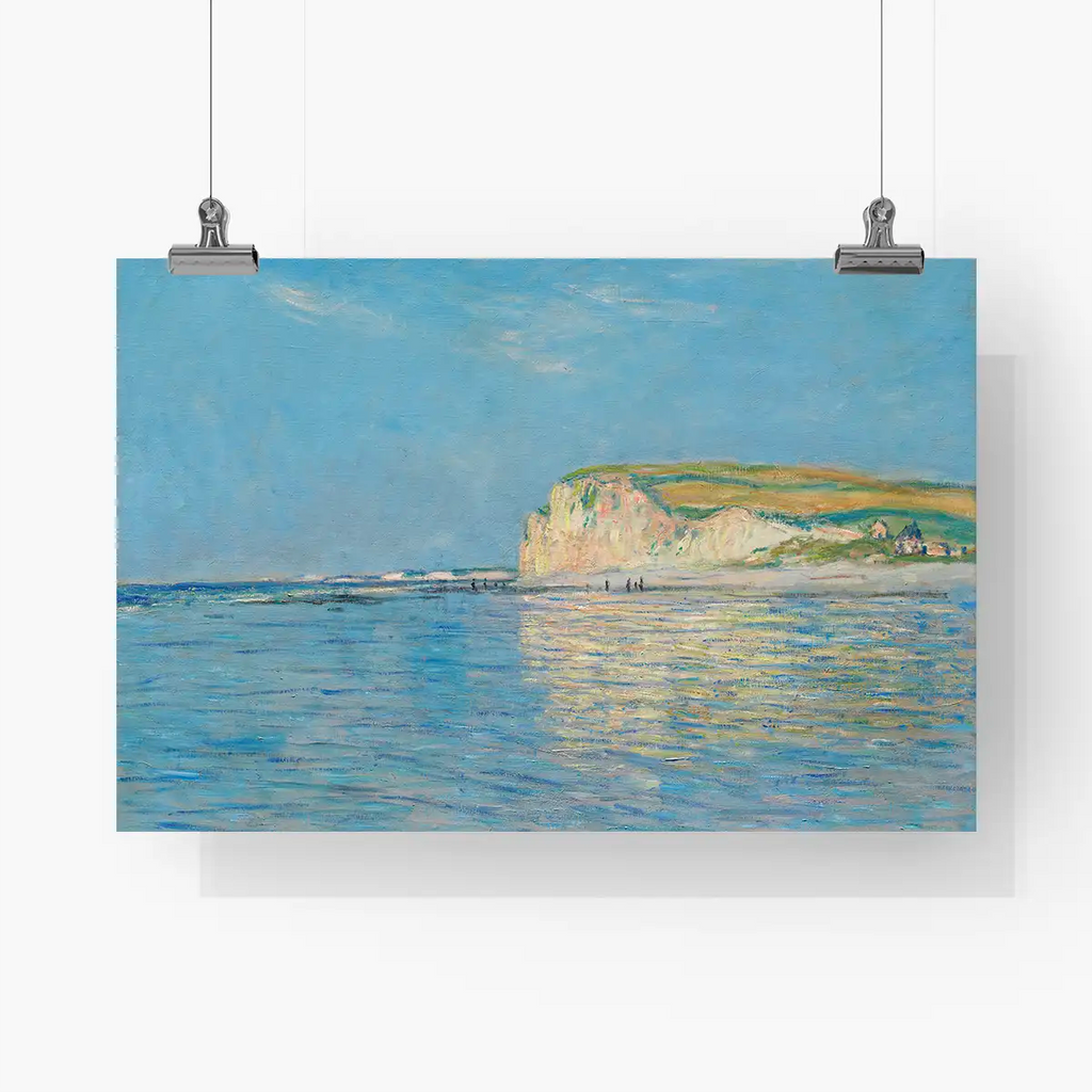 Low Tide at Pourville printable by Claude Monet - Printable.app