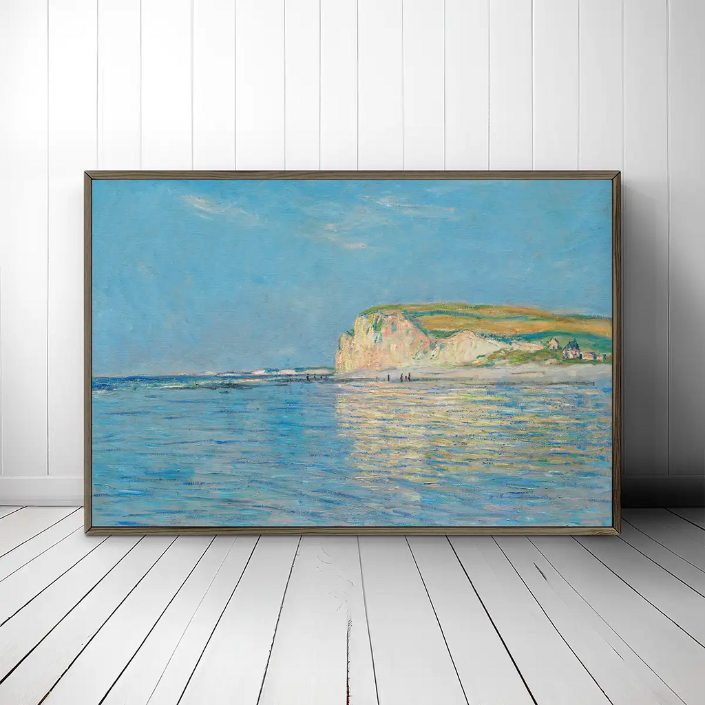 Low Tide at Pourville printable by Claude Monet - Printable.app