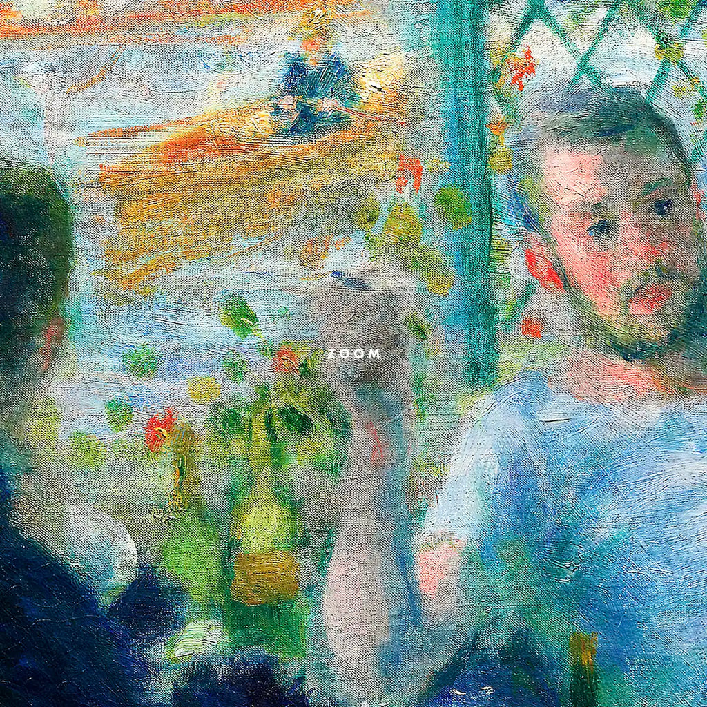 Lunch at the Restaurant Fournaise (The Rowers’ Lunch) printable by Pierre-Auguste Renoir - Printable.app