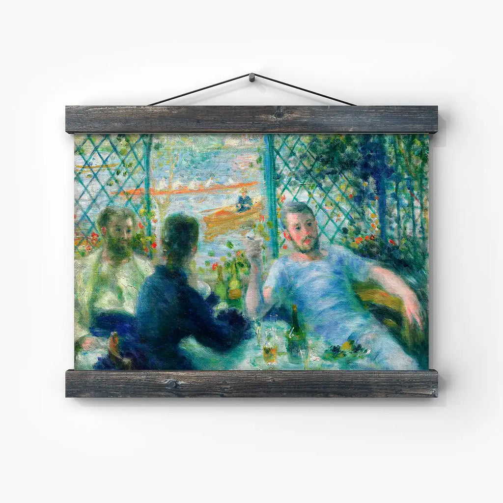 Lunch at the Restaurant Fournaise (The Rowers’ Lunch) printable by Pierre-Auguste Renoir - Printable.app