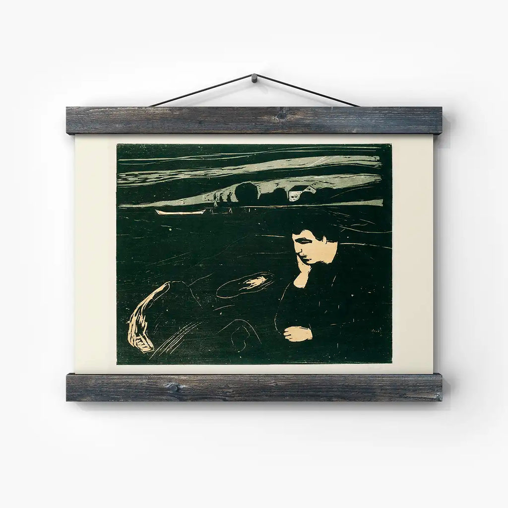 Melancholy III printable by Edvard Munch - Printable.app