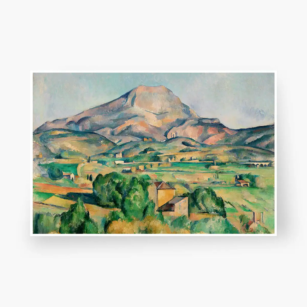 Mont Sainte-Victoire (La Montagne Sainte-Victoire) printable by Paul Cézanne - Printable.app