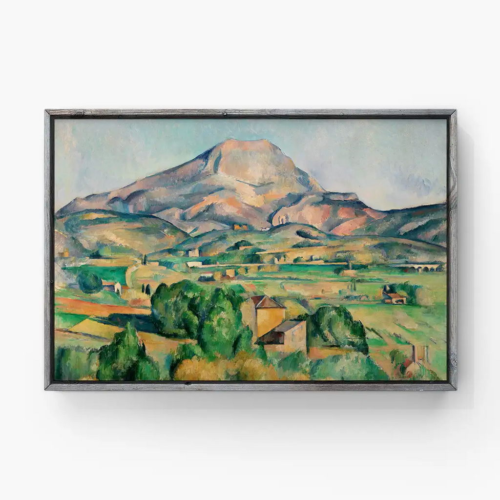 Mont Sainte-Victoire (La Montagne Sainte-Victoire) printable by Paul Cézanne - Printable.app