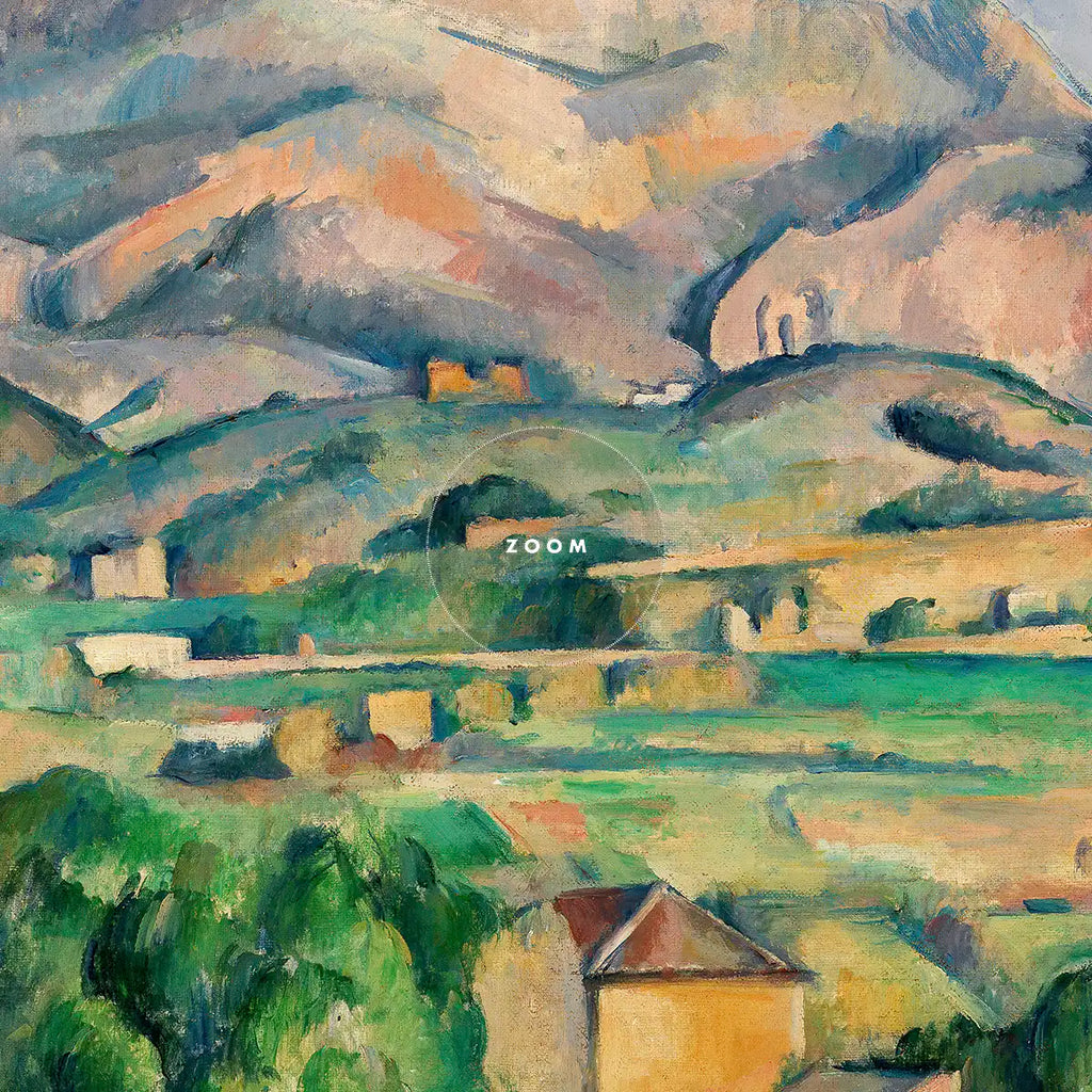 Mont Sainte-Victoire (La Montagne Sainte-Victoire) printable by Paul Cézanne - Printable.app