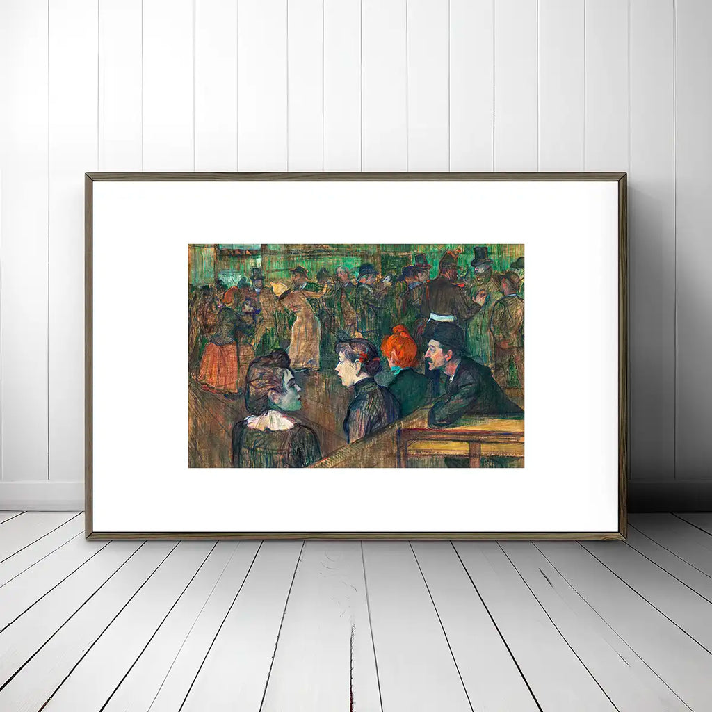 Moulin de la Galette printable by Henri de Toulouse–Lautrec - Printable.app