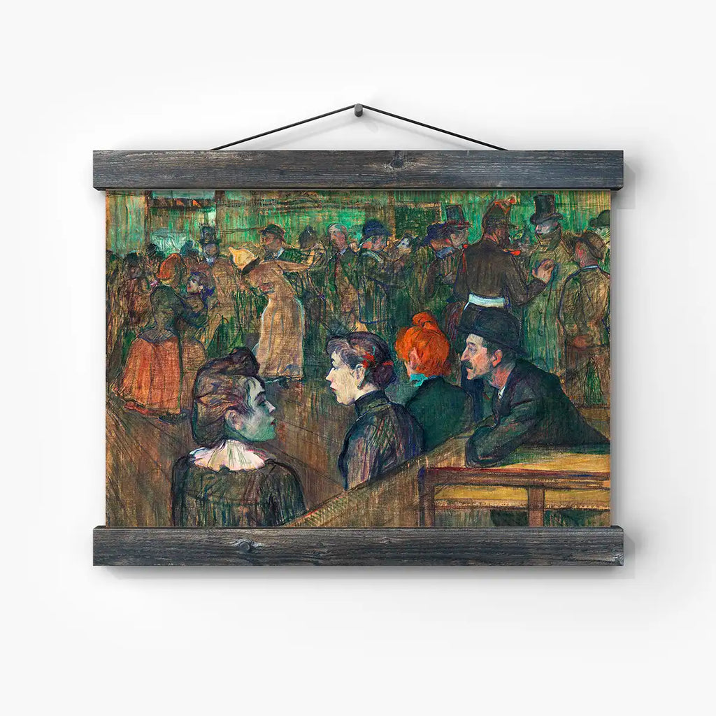 Moulin de la Galette printable by Henri de Toulouse–Lautrec - Printable.app