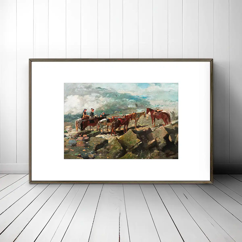 Mount Washington printable by Winslow Homer - Printable.app