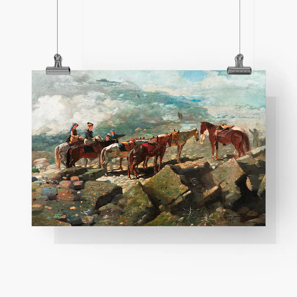 Mount Washington printable by Winslow Homer - Printable.app