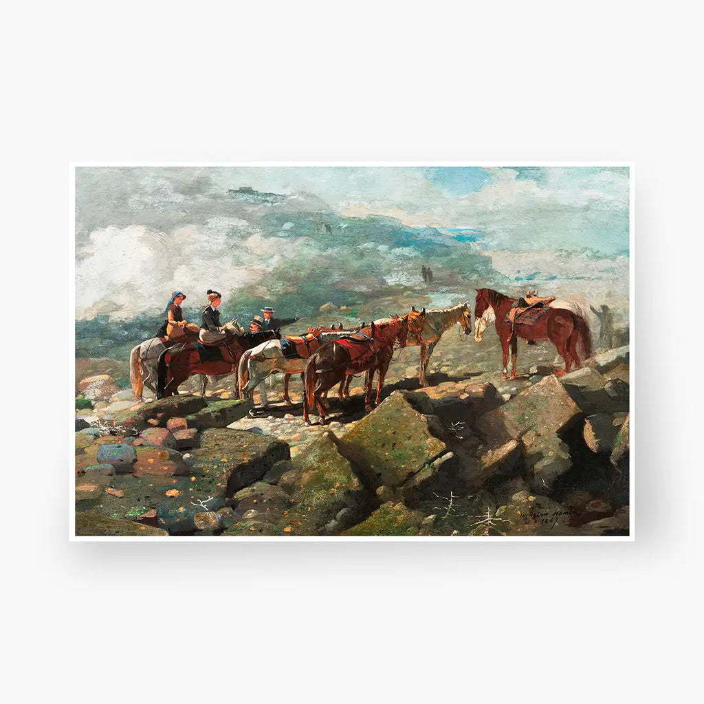 Mount Washington printable by Winslow Homer - Printable.app