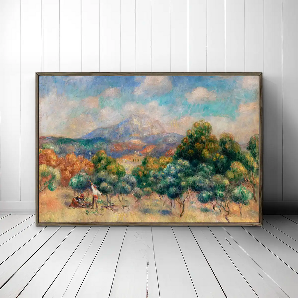 Mount of Sainte-Victoire printable by Pierre-Auguste Renoir - Printable.app