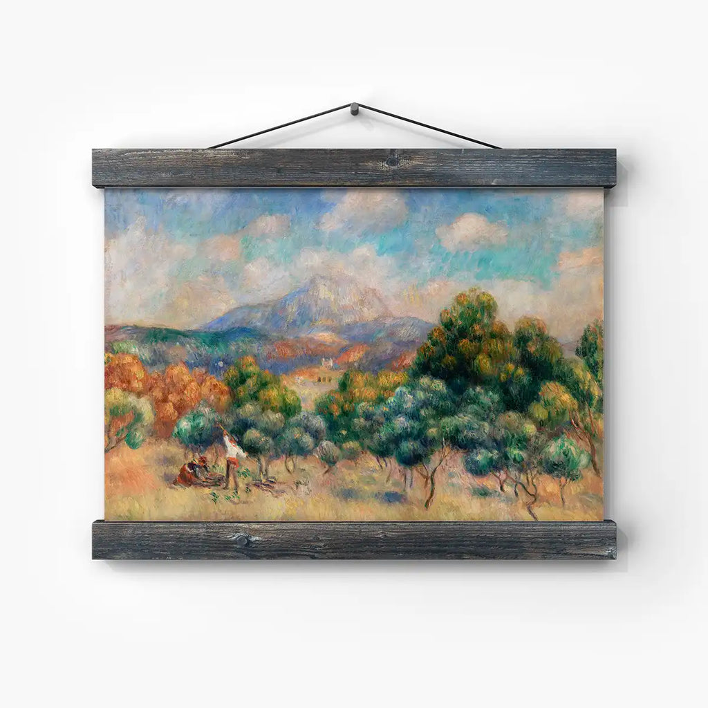 Mount of Sainte-Victoire printable by Pierre-Auguste Renoir - Printable.app