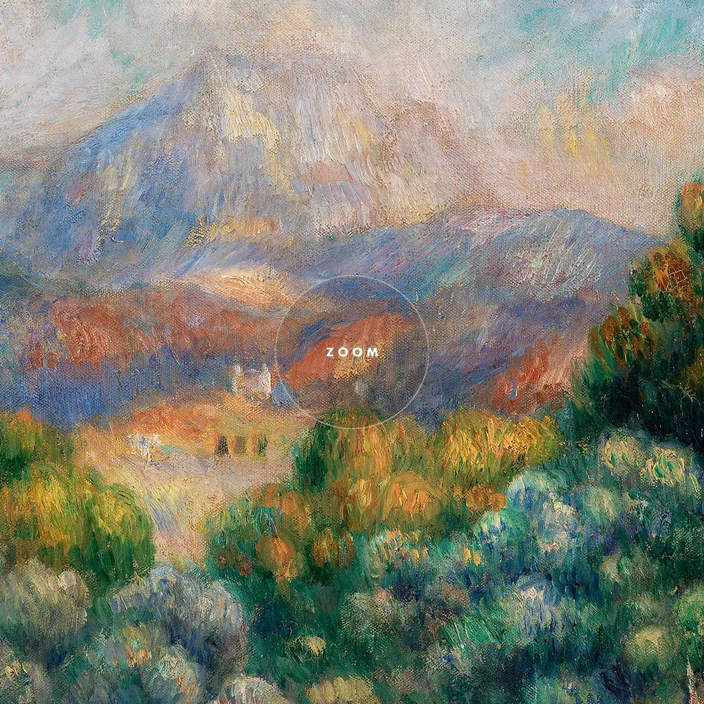 Mount of Sainte-Victoire printable by Pierre-Auguste Renoir - Printable.app