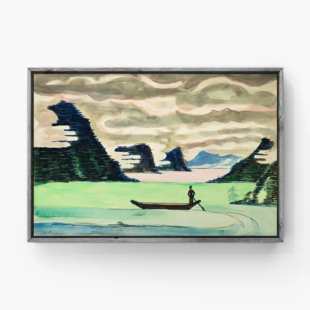 Mountain Lake printable by Ernst Ludwig Kirchner - Printable.app