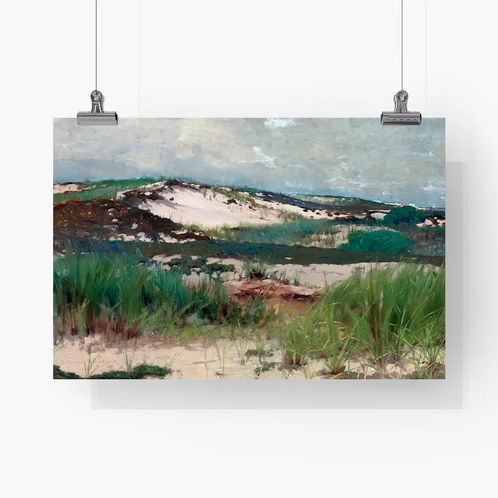 Nantucket Sand Dune printable by Abbott Handerson Thayer and C. Morgan McIlhenney - Printable.app