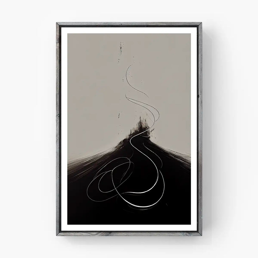Noir Visions Oil Painting printable by Oil on Canvas - Printable.app