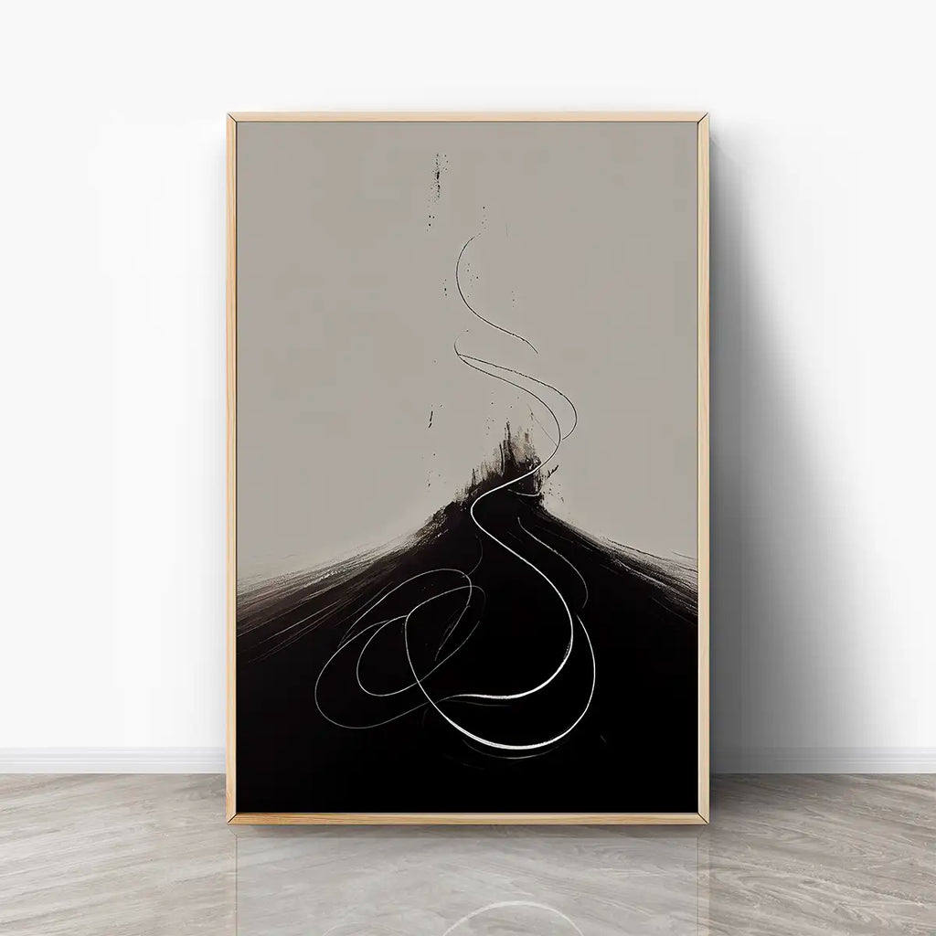 Noir Visions Oil Painting printable by Oil on Canvas - Printable.app