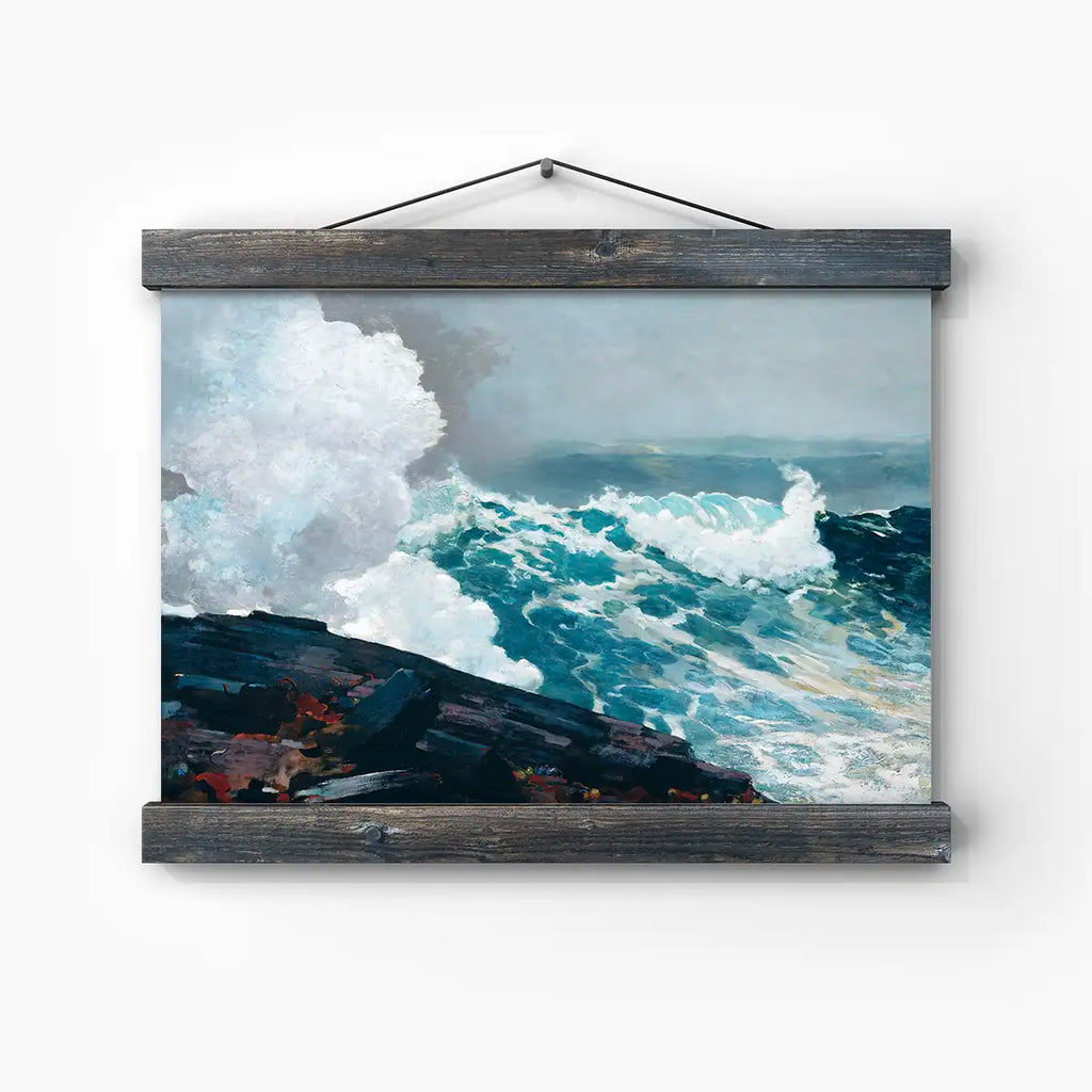 Northeaster printable by Winslow Homer - Printable.app